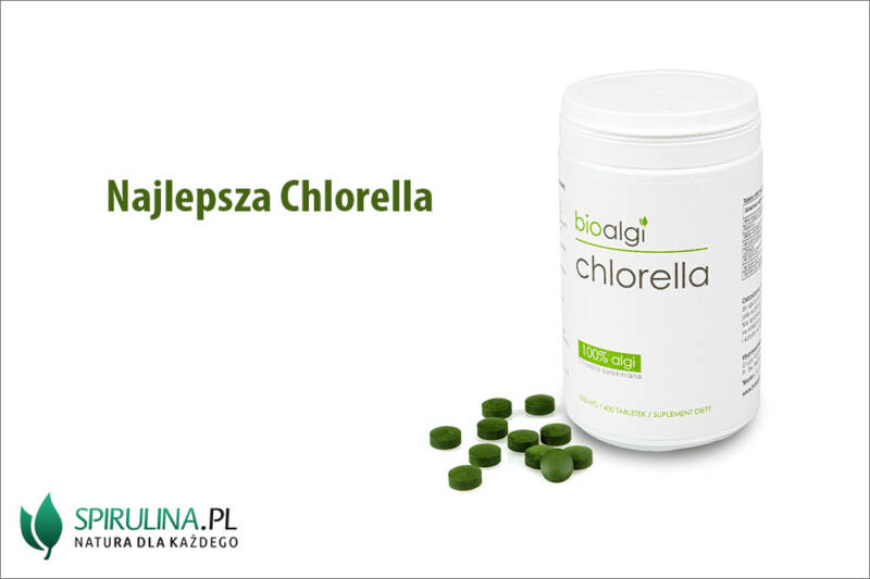 Najlepsza Chlorella Algi Spirulina I Chlorella