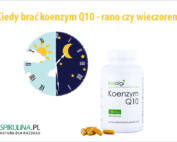 Kiedy brać koenzym Q10 - rano czy wieczorem?