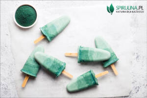 Spirulina ice creme