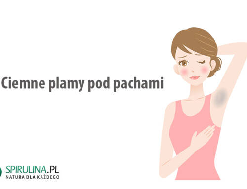 Ciemne plamy pod pachami