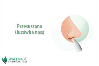 Przesuszona śluzówka nosa