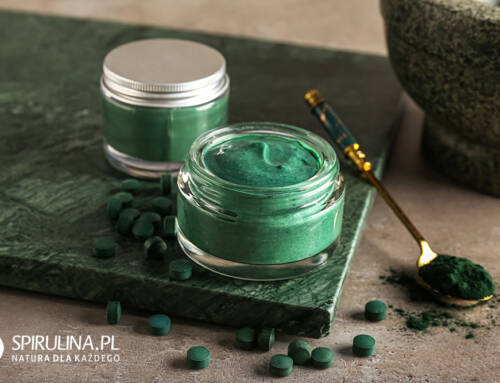 Maska algowa ze Spiruliną