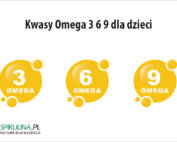 Kwasy Omega 3 6 9 dla dzieci