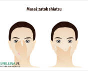 Masaż zatok shiatsu