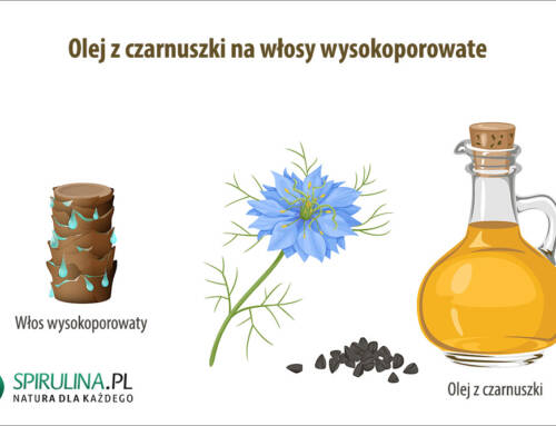 Olej z czarnuszki na włosy wysokoporowate